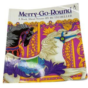 Merry go round by Ruth Heller paperback book sandcastle 1990 English READ